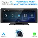 DIGITAL IQ PNA 9900_CPAA (10.26inc) (PORTABLE DVR MULTIMEDIA CARPLAY & ANDROID AUTO)
