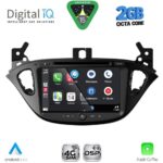 DIGITAL IQ BLF 321_CPA (8" DECK) MULTIMEDIA SYSTEM for OPEL ADAM – CORSA E mod. 2014-2021 - Image 2