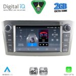 DIGITAL IQ BLF 325SL_CPA (7" DECK) MULTIMEDIA OEM for TOYOTA AVENSIS (T25) mod. 2003-2009 (SILVER)