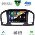DIGITAL IQ BLG 414BL_CPA (8" DECK) MULTIMEDIA SYSTEM for OPEL INSIGNIA mod. 2008-2013 – SAAB 9.5 mod. 2006-2012 - Image 2