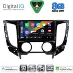 DIGITAL IQ BXF 11437_CPAA A/C (9inc) MULTIMEDIA TABLET for MITSUBISHI L200 mod. 2015-2019 με A/C - Image 2