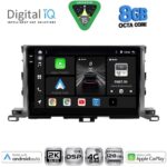 DIGITAL IQ BXF 11700_CPAA (10inc) MULTIMEDIA TABLET for TOYOTA HIGHLANDER mod. 2014-2019