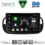 DIGITAL IQ BXK 20130BL_CPAA (9inc) MULTIMEDIA TABLET for FIAT 500 mod. 2007-2015 (BLACK)