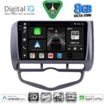 DIGITAL IQ BXK 20210_CPAA CLIMA (9inc) MULTIMEDIA TABLET for HONDA JAZZ mod. 2002-2008