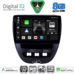 DIGITAL IQ BXK 20707_CPAA (10inc) MULTIMEDIA TABLET for CITROEN C1-PEUGEOT 107-TOYOTA AYGO mod. 2005-2014