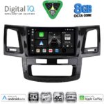 DIGITAL IQ BXK 20720_CPAA (9inc) MULTIMEDIA TABLET for TOYOTA HILUX mod. 2005-2016