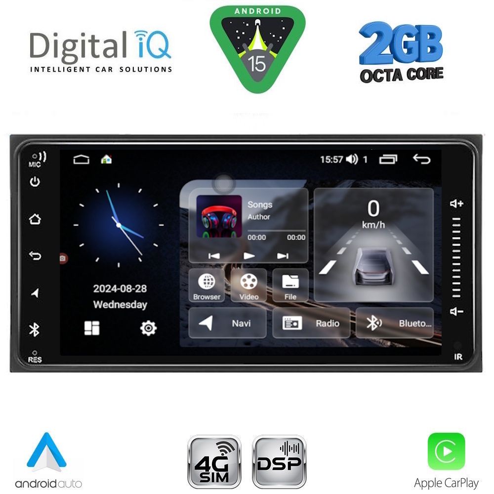 BLF362_15 DIGITAL IQ BLF 362_CPA (6.5” DECK) MULTIMEDIA SYSTEM for TOYOTA ALL (200mm) - Image 1