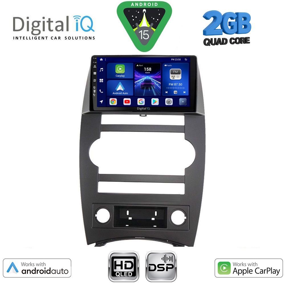 BXC3274_15 DIGITAL IQ BXC 3274_CPAA (9inc) MULTIMEDIA TABLET for JEEP COMMANDER mod. 2007-2009 - Image 1