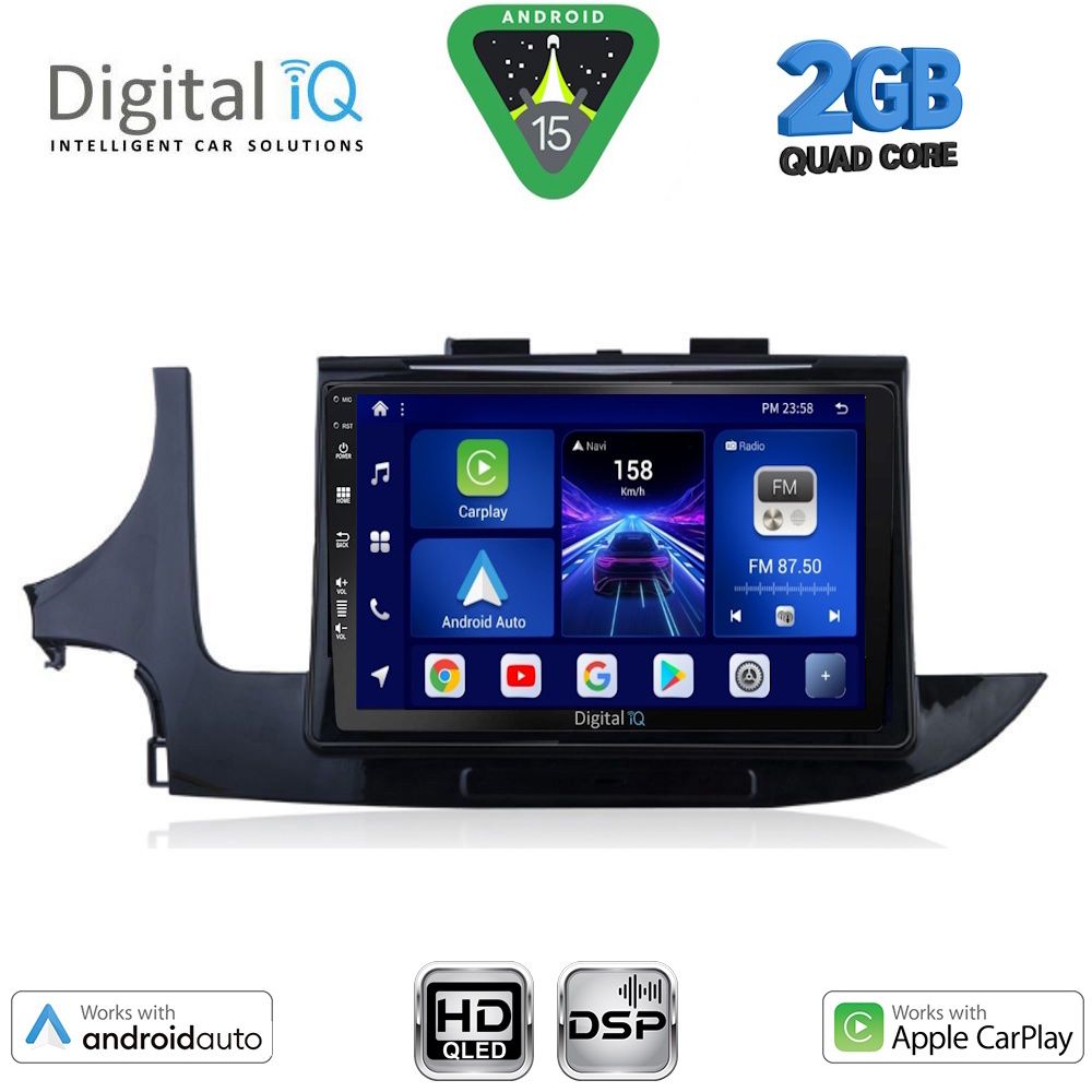 BXC3497_15 DIGITAL IQ BXC 3497_CPAA (9inc) MULTIMEDIA TABLET for OPEL MOKKA mod. 2016-2021 - Image 1