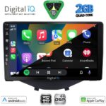 DIGITAL IQ BXC 3715_CPAA CLIMA-A/C (9inc) MULTIMEDIA TABLET for CITROEN C1-PEUGEOT 108-TOYOTA AYGO mod. 2014-2022 - Image 2