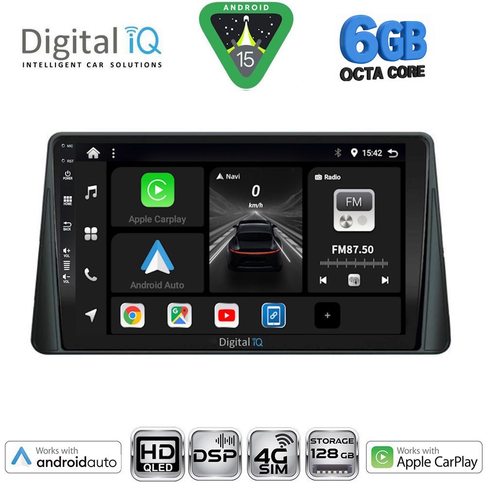 BXF17158-15 DIGITAL IQ BXF 17158_CPAA (9inc) MULTIMEDIA TABLET for FORD FOCUS mod. 2019-2025 - Image 1