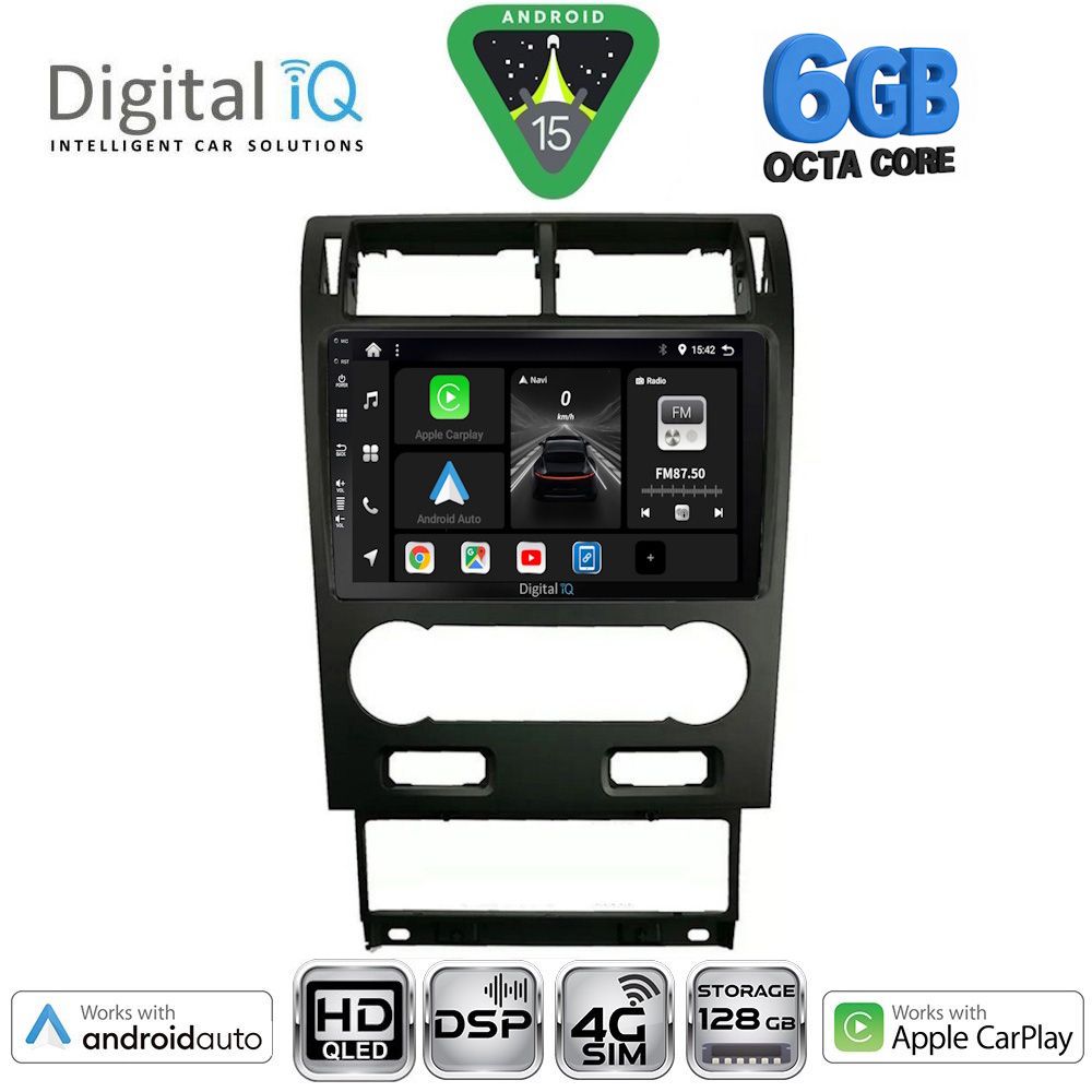 BXF17161A-15 DIGITAL IQ BXF 17161A_CPAA (9inc) MULTIMEDIA TABLET for FORD MONDEO mod. 2003-2006 - Image 1