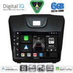 DIGITAL IQ BXF 17255_CPAA (9inc) MULTIMEDIA TABLET for ISUZU DMAX mod. 2012-2020