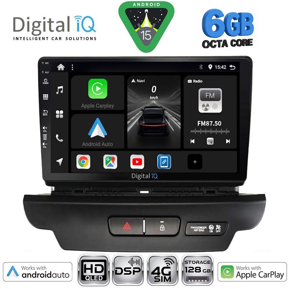 BXF17304-15 DIGITAL IQ BXF 17304_CPAA (9inc) MULTIMEDIA TABLET for KIA CEED - XCEED mod. 2018-2022 - Image 1