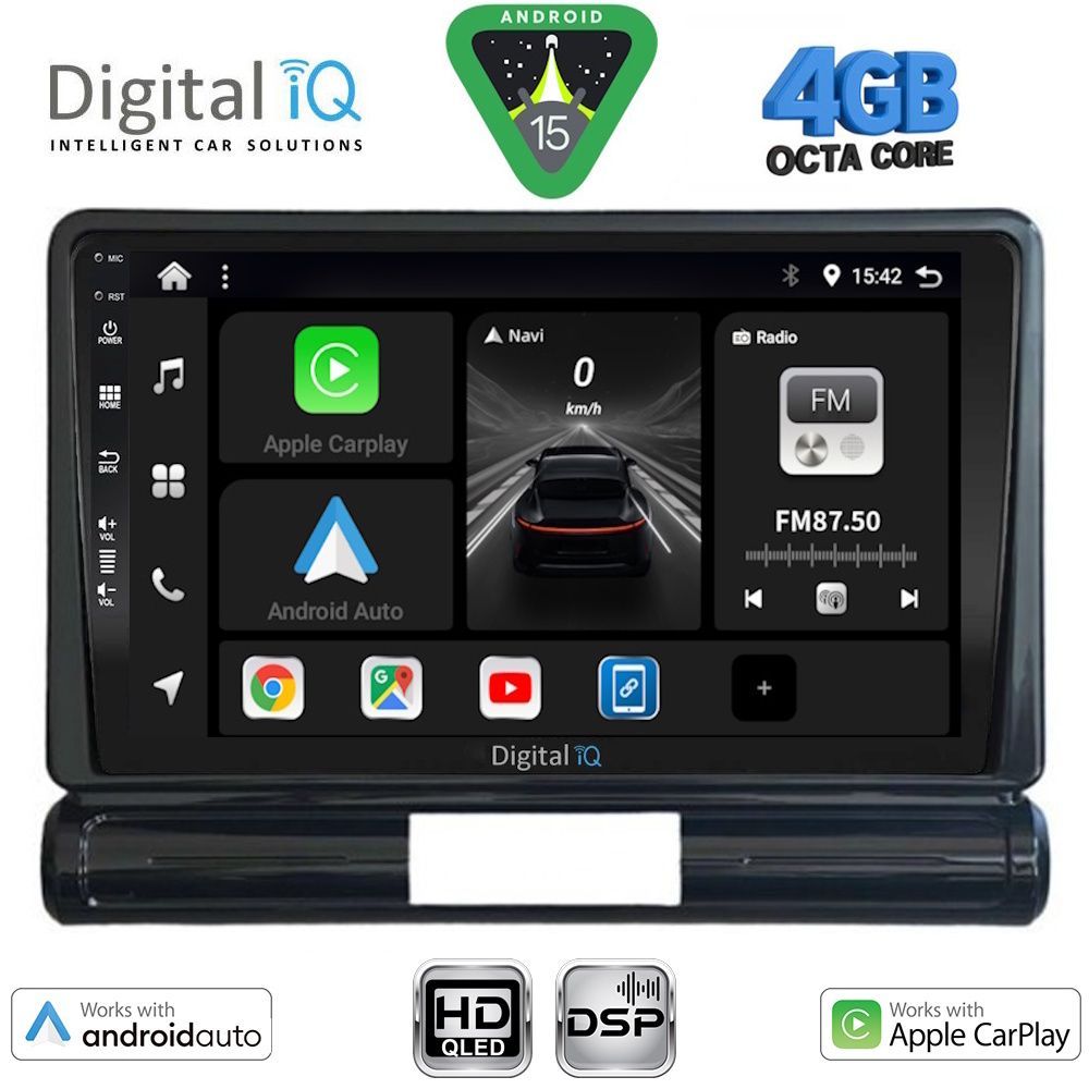 BXF6093L_15 DIGITAL IQ BXF 16093M_CPAA (9inc) MULTIMEDIA TABLET for CITROEN C3 - DS3 mod. 2016-20 - Image 1