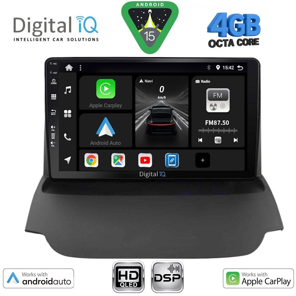 BXF6150_15 DIGITAL IQ BXF 16150_CPAA (9inc) MULTIMEDIA TABLET for FORD ECOSPORT mod. 2012-2018 - Image 1