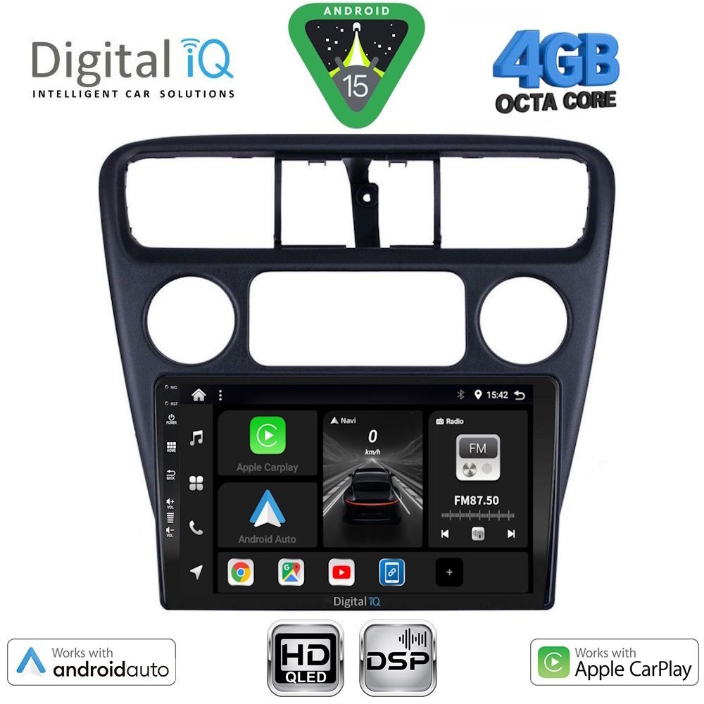 BXF6181_15 DIGITAL IQ BXF 16181_CPAA (9inc) MULTIMEDIA TABLET for HONDA ACCORD COUPE mod. 1998-2004 - Image 1