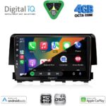 DIGITAL IQ BXF 16191_CPAA (9inc) MULTIMEDIA TABLET for HONDA CIVIC mod. 2016-2021 - Image 2