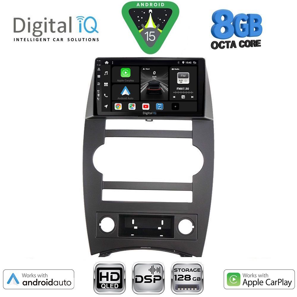 BXF7274_15 DIGITAL IQ BXF 7274_CPAA (9inc) MULTIMEDIA TABLET for JEEP COMMANDER mod. 2007-2009 - Image 1
