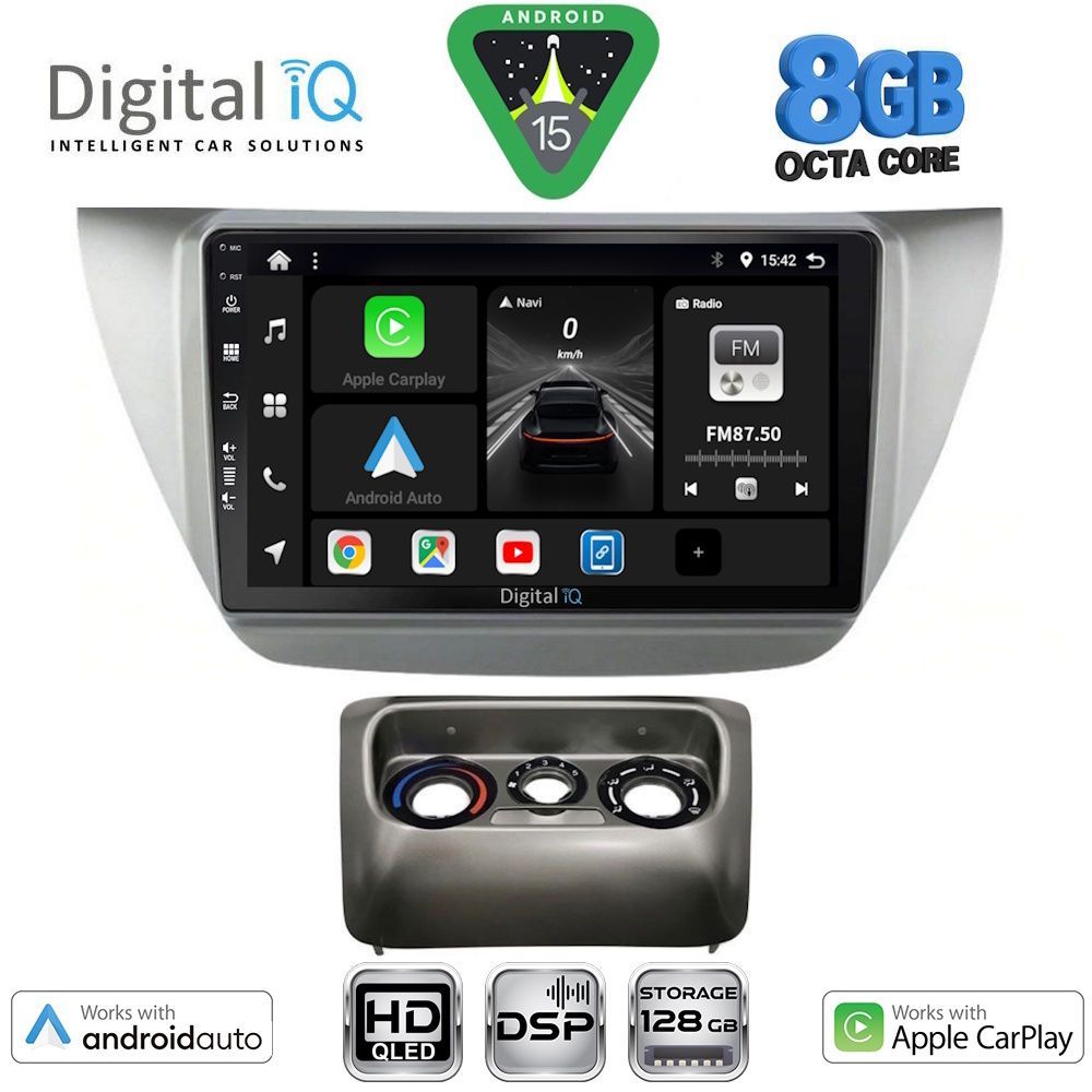 BXF7433_15 DIGITAL IQ BXF 7433_CPAA (9inc) MULTIMEDIA TABLET for MITSUBISHI LANCER mod. 2000-2007 - Image 1