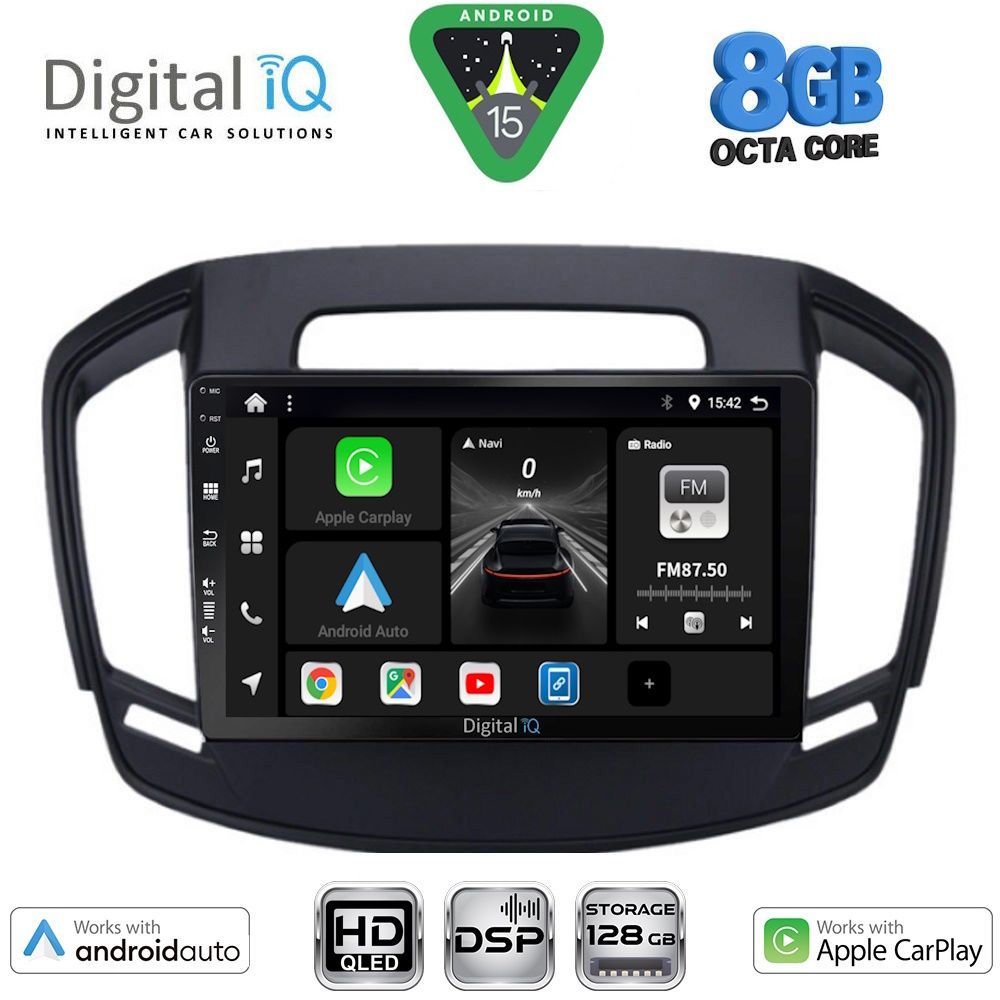 BXF7492_15 DIGITAL IQ BXF 7492_CPAA (9inc) MULTIMEDIA TABLET for OPEL INSIGNIA mod. 2014-2017 - Image 1