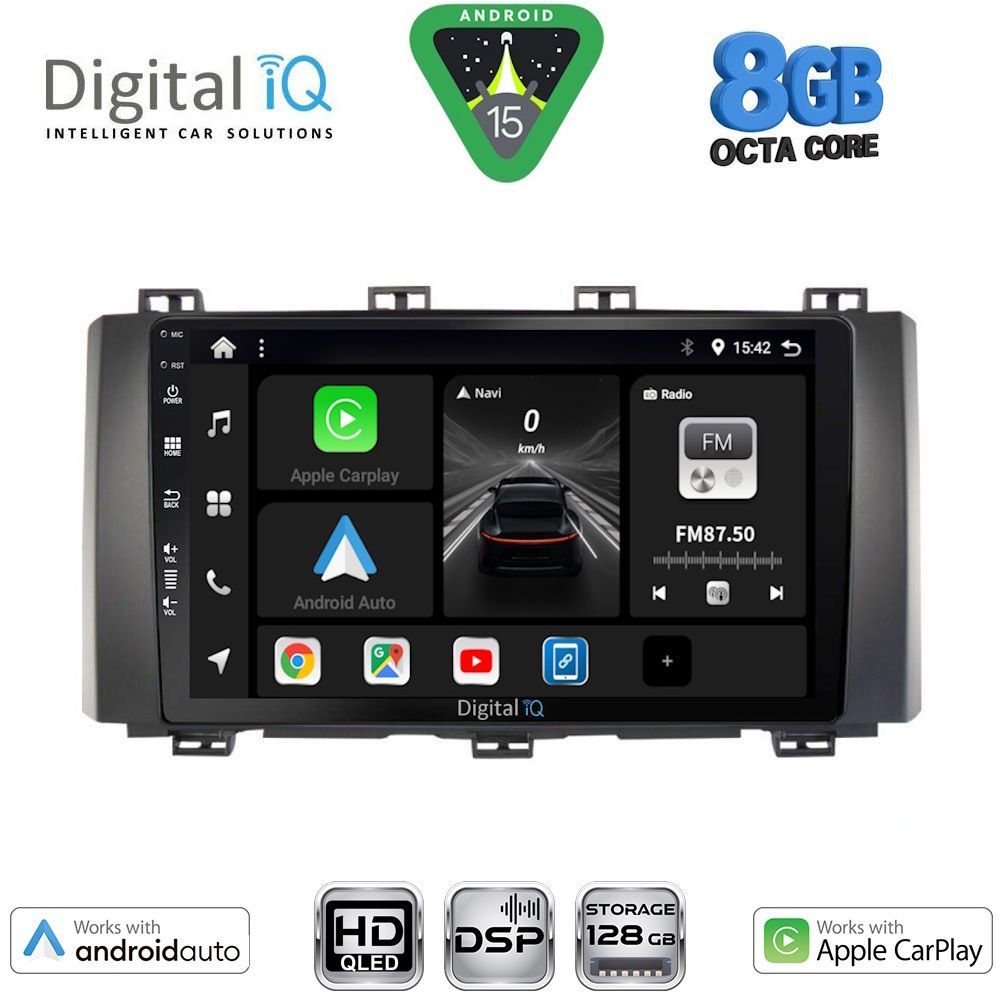 BXF7568_15 DIGITAL IQ BXF 7568_CPAA (9inc) MULTIMEDIA TABLET for SEAT ATECA mod. 2017-2025 - Image 1
