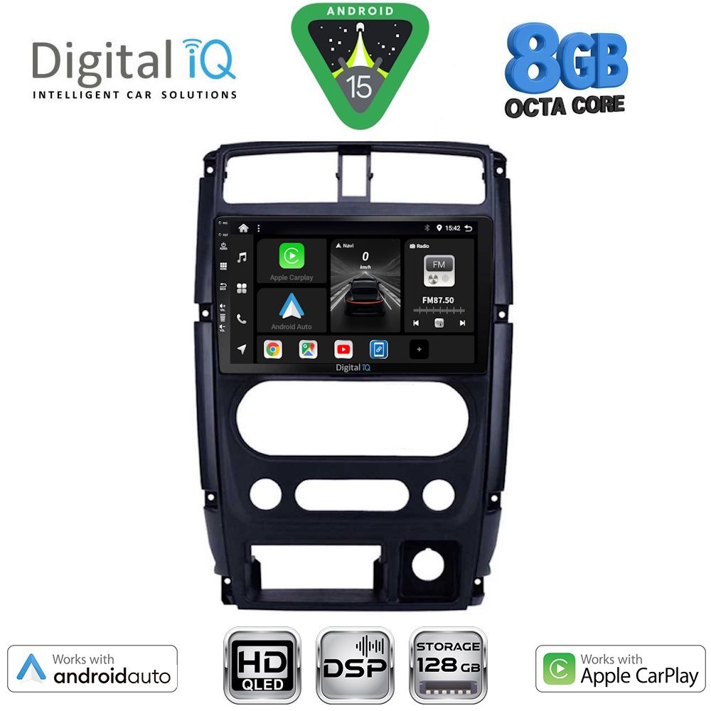 BXF7678_15 DIGITAL IQ BXF 7678_CPAA (9inc) MULTIMEDIA TABLET for SUZUKI JIMNY mod. 2007-2017 - Image 1