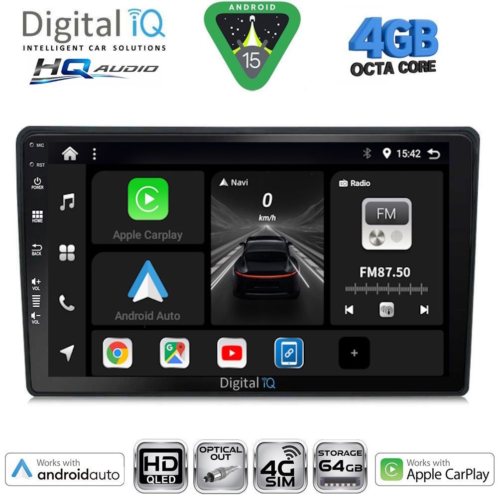 BXK19200-15 DIGITAL IQ BXK 19200_CPAA (9inc) MULTIMEDIA TABLET for HRV mod. 1998-2005 - Image 1