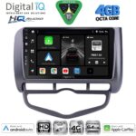 DIGITAL IQ BXK 19210_CPAA CLIMA (9inc) MULTIMEDIA TABLET for HONDA JAZZ mod. 2002-2008