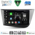 DIGITAL IQ BXK 19574_CPAA (9inc) MULTIMEDIA TABLET for SEAT LEON mod. 2005-2012