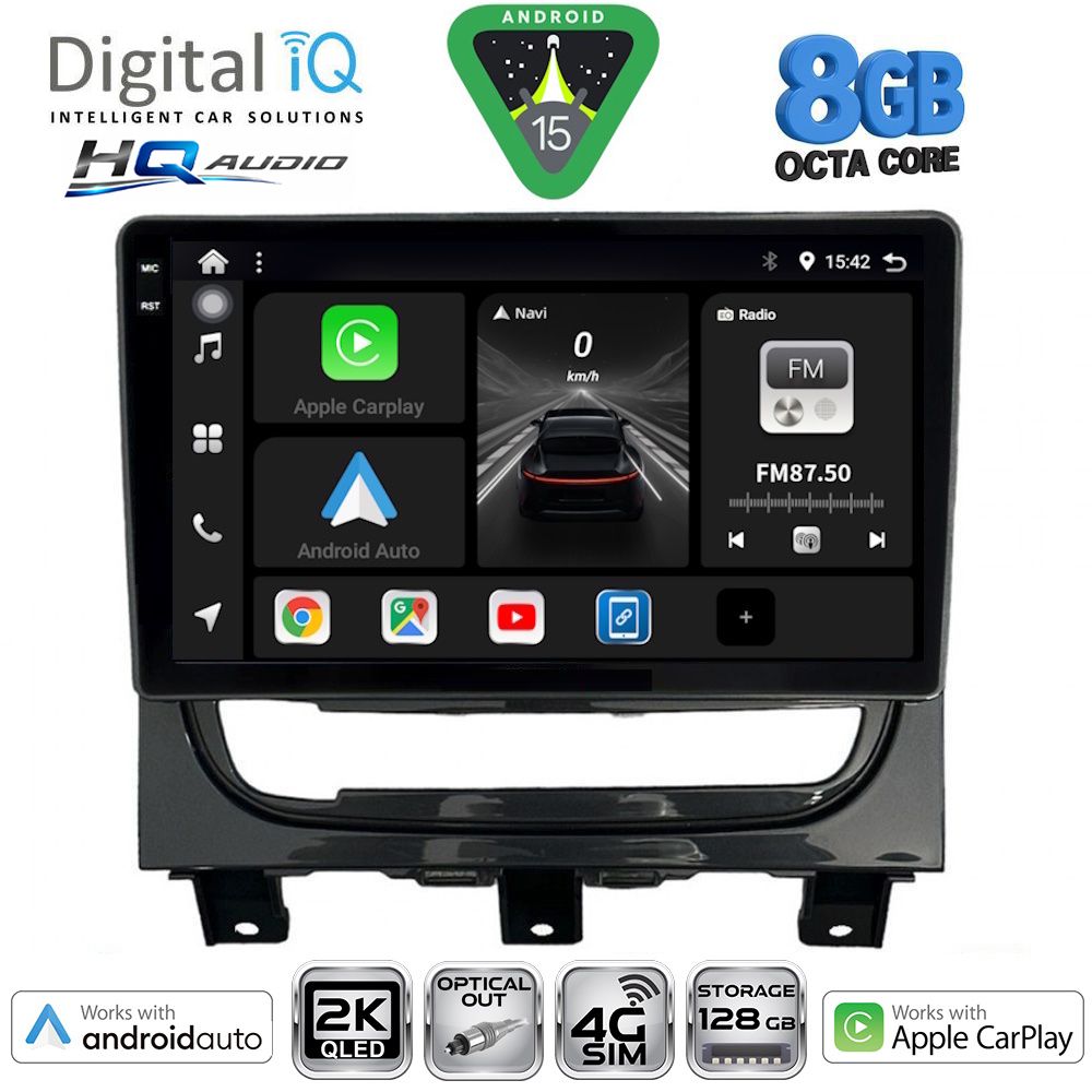 BXK20146_15_ DIGITAL IQ BXK 20146_CPAA (9inc) MULTIMEDIA TABLET for FIAT STRADA mod. 2012-2020 - Image 1