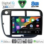 DIGITAL IQ BXK 20186_CPAA CLIMA (9inc) MULTIMEDIA TABLET for HONDA CIVIC mod. 1995-2001 - Image 2