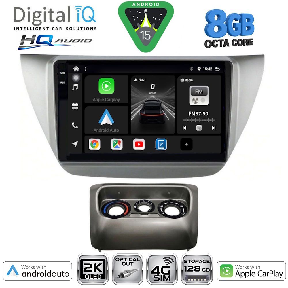 BXK20433_15 DIGITAL IQ BXK 20433_CPAA (9inc) MULTIMEDIA TABLET for MITSUBISHI LANCER mod. 2000-2007 - Image 1
