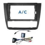 DIQ CR040 A/C (FRAME 9" for BMW 1 Series (E81-82-87-88) mod. 2004-2013 with A/C)