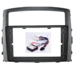 DIQ CR446RKF (FRAME 9" for MITSUBISHI PAJERO mod. 2006-2013 with ROCKFORD amplifier)