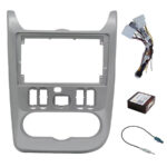DIQ CR101SL (FRAME 9" SILVER for DACIA DUSTER – LOGAN – SANDERO mod. 2006-2012) - Image 2