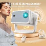 TOPLEO TP350 NTV PORTABLE 1080P LED 650 ANSI SMART PROJECTOR - Image 9