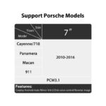 DIGITAL IQ PR 013W_CPA (WIRELESS CARPLAY / ANDROID AUTO BOX with 2 CAMERA IN for PORSCHE mod. 2010-2016 with PCM 3.1) - Image 4