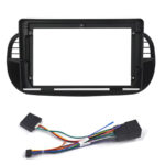 DIQ CR130BG (FRAME 9" BEIGE for FIAT 500 mod. 2007-2015) - Image 3