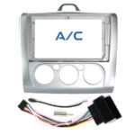 DIQ CR156 SILVER (FRAME 9" for FORD FOCUS mod. 2005-2012 with A/C) - Image 2