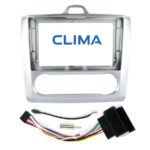 DIQ CR156 SILVER (FRAME 9" for FORD FOCUS mod. 2005-2012 with CLIMA) - Image 2