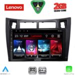 LENOVO LVD 2736BL_CPA (9inc) MULTIMEDIA TABLET for TOYOTA YARIS mod. 2006-2011 (BLACK)