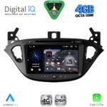 DIGITAL IQ MSG 421_CPA (8” DECK) MULTIMEDIA SYSTEM for OPEL ADAM - CORSA E mod. 2014-2022
