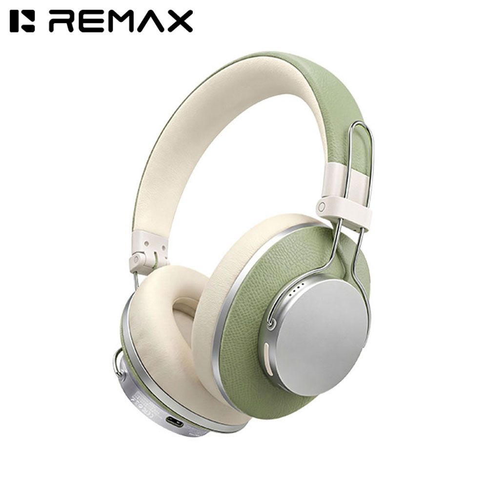 REMAX_RB590HB_green_001 REMAX RB-590 HB (GREEN) WIRELESS HEADPHONES - Image 1