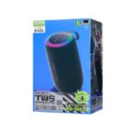 REMAX RB-M82 (BLACK) LIGHTED WIRELESS PORTABLE SPEAKER (14Watt) - Image 2