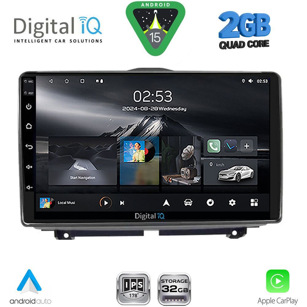 RSD1338_15-1 DIGITAL IQ RSD 1338_CPA (9inc) MULTIMEDIA TABLET for LADA GRANTA mod. 2012-2026 - Image 1