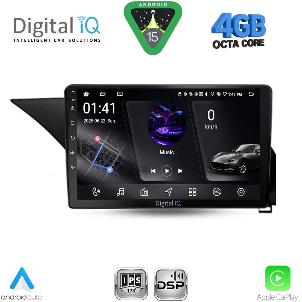 RSG6410_15 DIGITAL IQ RSG 6410_CPA (10inc) MULTIMEDIA TABLET for MERCEDES E (W212) mod. 2012-2014 (NTG 4.5) - Image 1