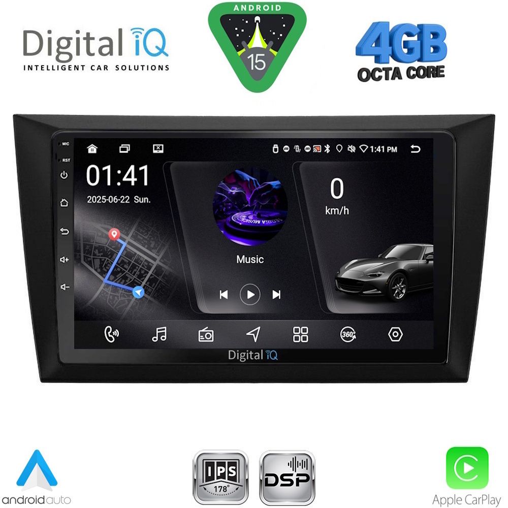 RSG6746_15 DIGITAL IQ RSG 6746_CPA (9inc) MULTIMEDIA TABLET for GOLF 6 mod. 2009-2012 - Image 1