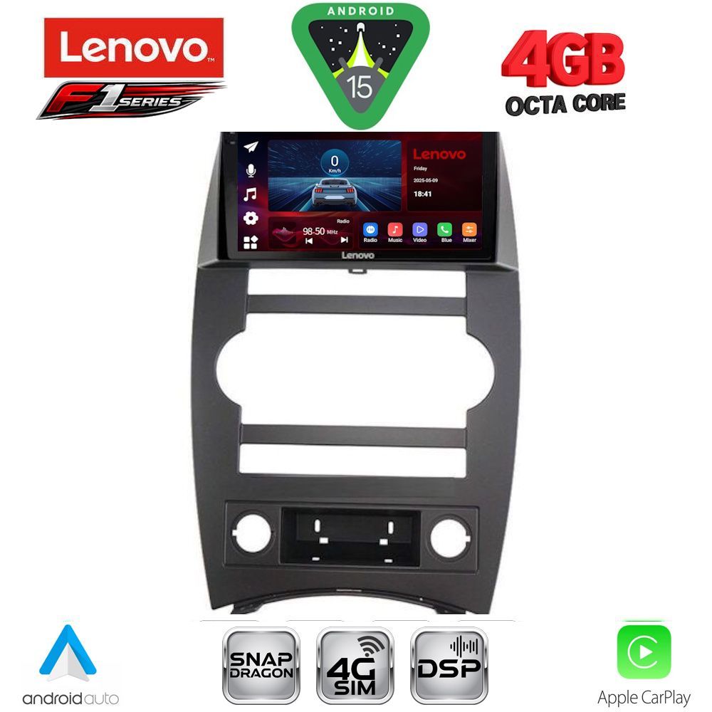 SSQ9274-15 LENOVO SSQ 9274_CPA (9inc) MULTIMEDIA TABLET for JEEP COMMANDER mod. 2007-2009 - Image 1