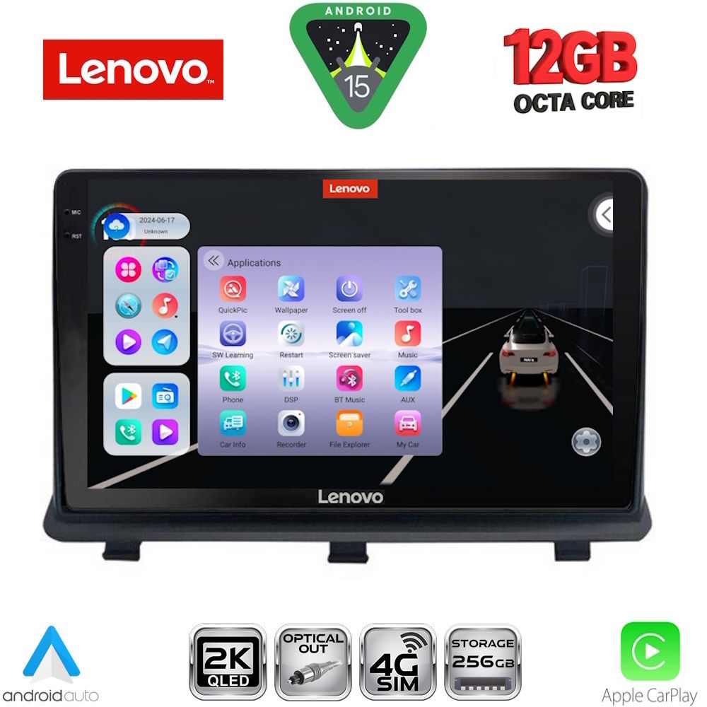 SSZ12480_15 LENOVO SSZ 12480_CPAA (9inc) MULTIMEDIA TABLET for OPEL ANTARA mod. 2006-2016 - Image 1